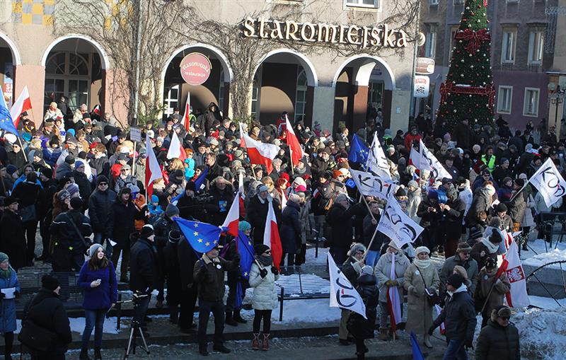 Mieszkańcy wyszli na ulicę – protesty w Olsztynie