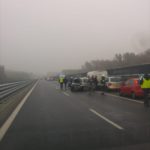 Karambol na wylotówce z Olsztyna. Zderzyło się 11 aut