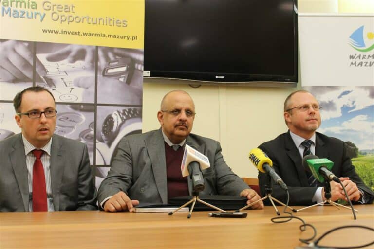 Szejk z Arabii Saudyjskiej z wizytą u marszałka