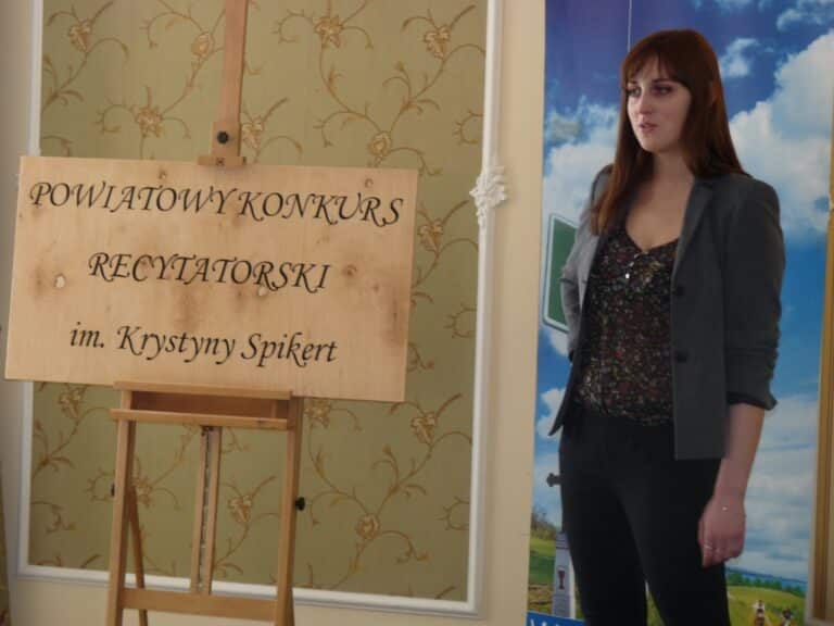 Powiatowy Konkurs Recytatorski im. Krystyny Spikert