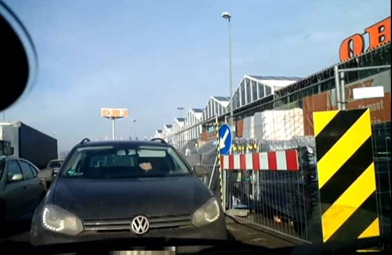 Jechał pod prąd! Zobacz skandaliczne zachowanie kierowcy [WIDEO]