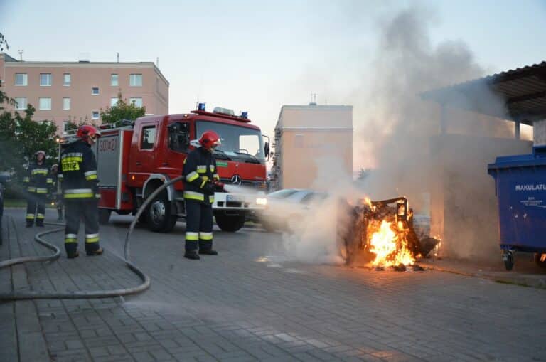 Seryjny podpalacz zatrzymany!
