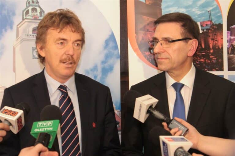 Zbigniew Boniek z wizytą w Olsztynie