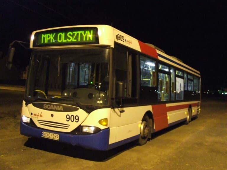 Autobusem miejskim na Kortowiadę