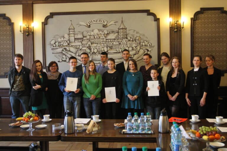 Stypendyści u prezydenta