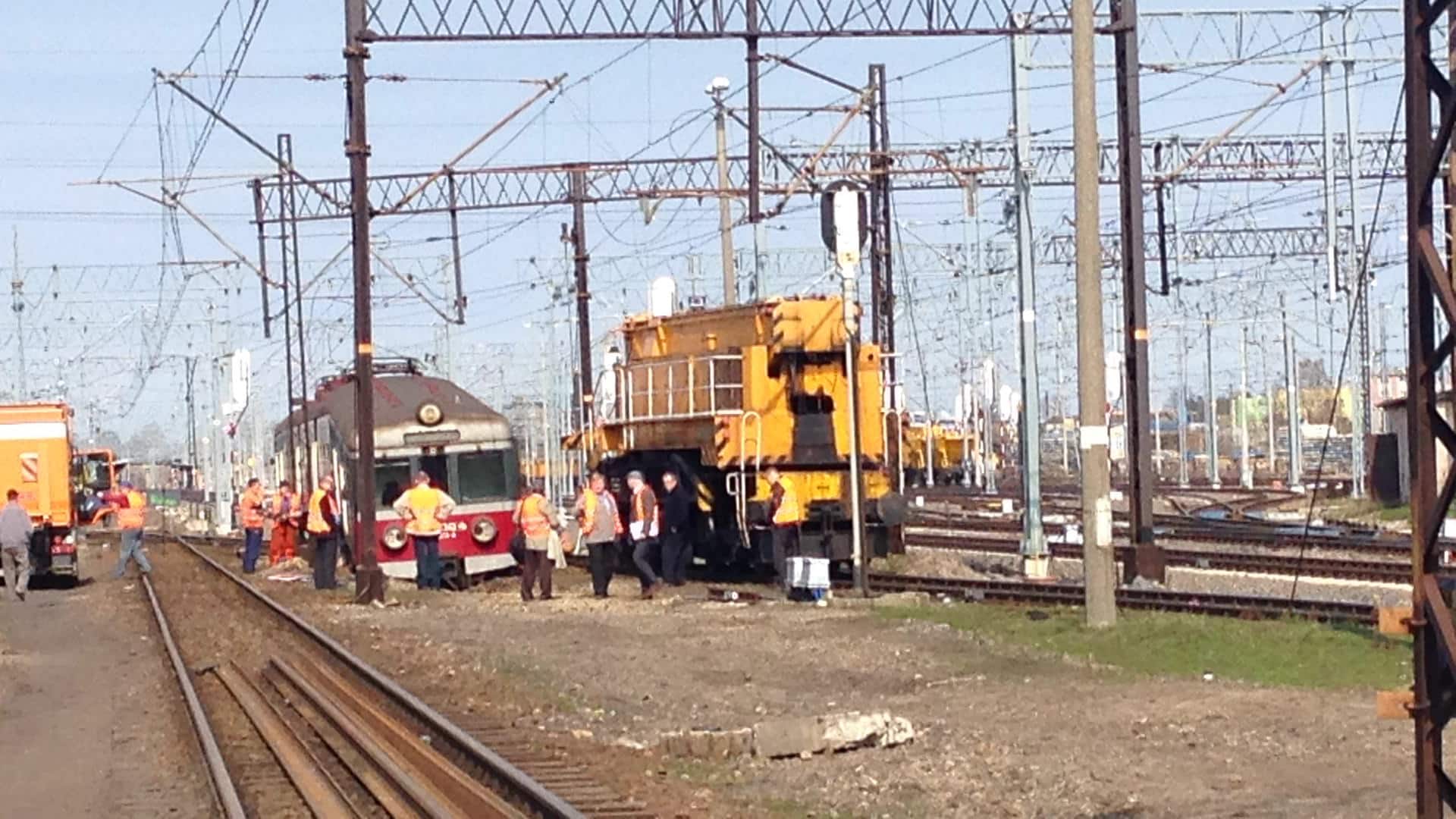 Pociąg wykoleił się w Iławie [FOTO] wypadek Wiadomości, Bartoszyce, Olsztyn, TOP, zemptypost, zPAP
