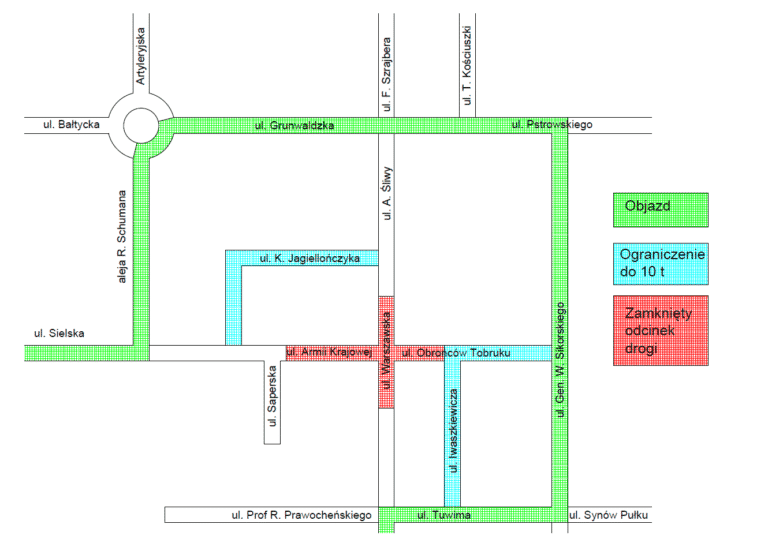 Zbliża się koszmar kierowc&oacute;w: drogowcy zamkną skrzyżowanie przy Warszawskiej