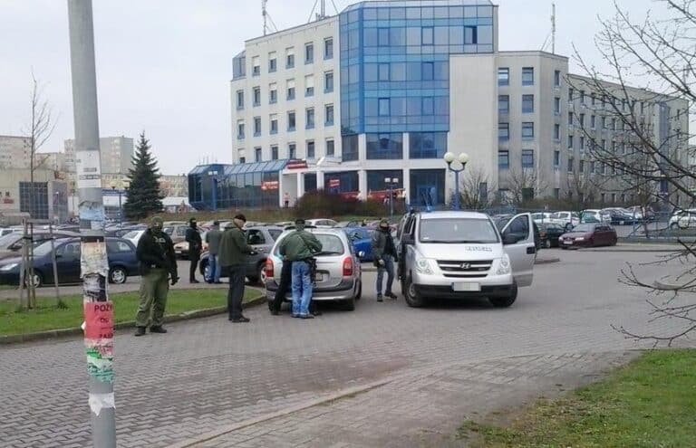 Tajemnicza akcja CBŚ w Olsztynie. Czy użyto broni?