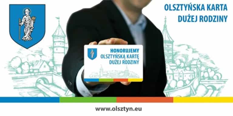 Olsztyńska Karta Dużej Rodziny ma nowego partnera