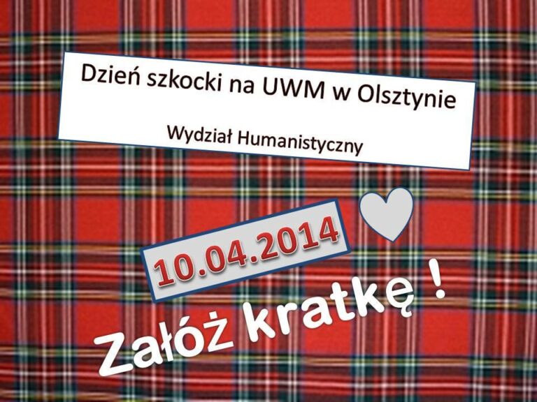 Dzień Szkocki na Uniwersytecie Warmińsko-Mazurskim