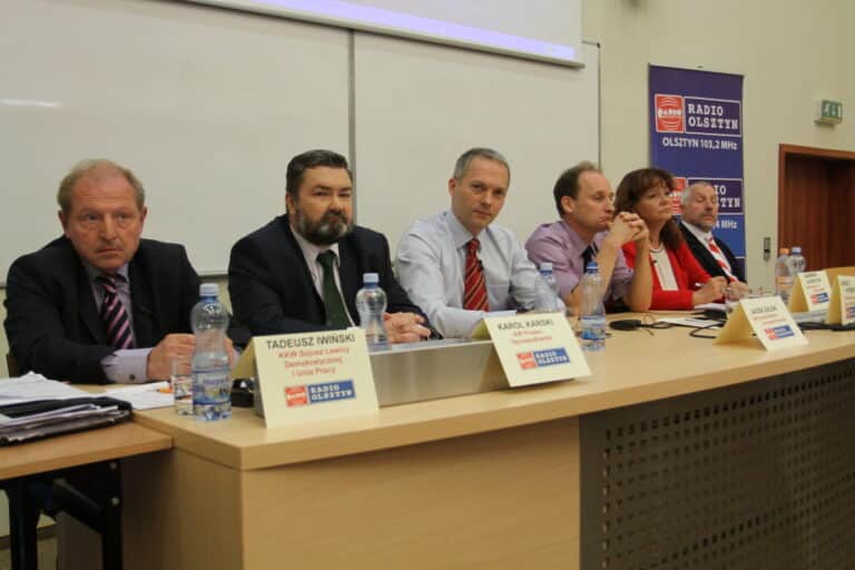 Debata polityków w Kortowie