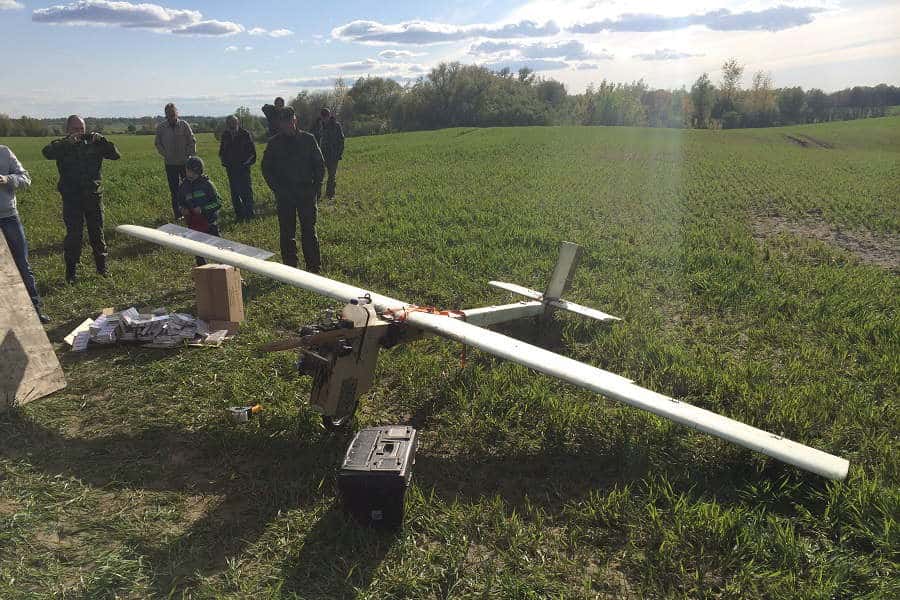 DRON ROSJA