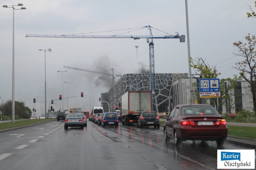 POZAR GALERII WARMINSKIEJ 2