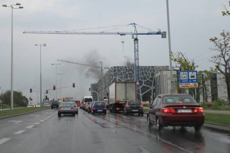 Pożar Galerii Warmińskiej