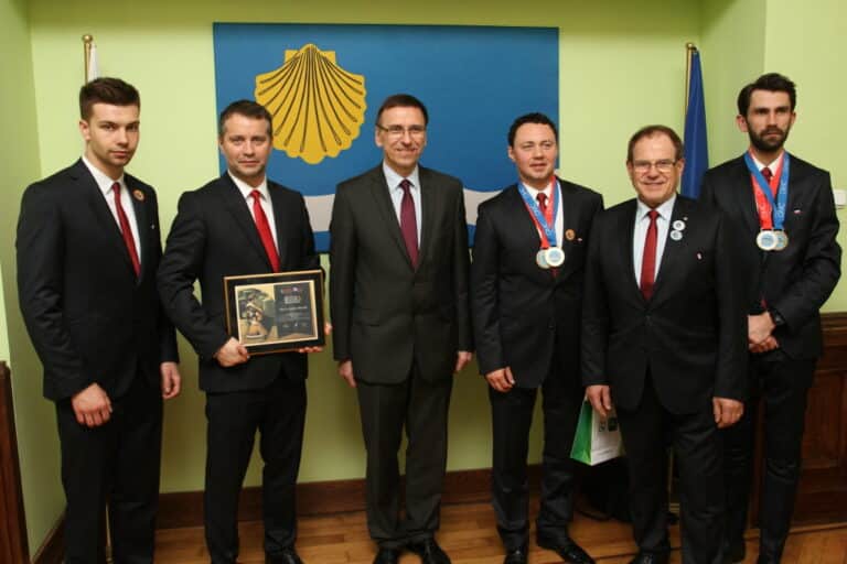 Wicemistrzowie świata u Piotra Grzymowicza