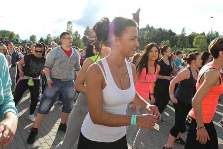 Studenci bili rekord Polski w zumbie