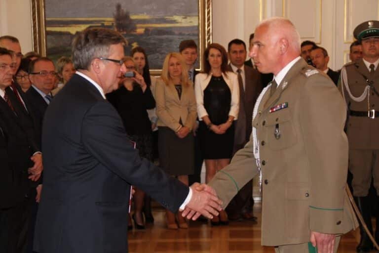 Nominacja generalska Komendanta Warmińsko-Mazurskiego Oddziału SG