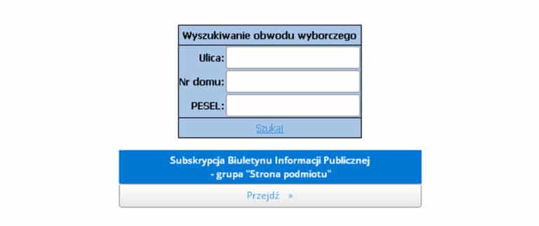 Chcesz zagłosować, ale nie wiesz gdzie?