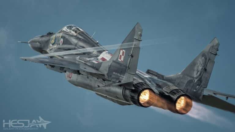 Niebo nad Nidzicą-Wielbarkiem opanowane przez wojsko. Trwają ćwiczenia ROUTE 604