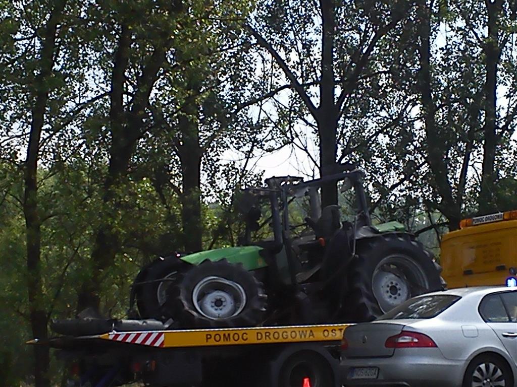 wypadek ostroda traktor (1)