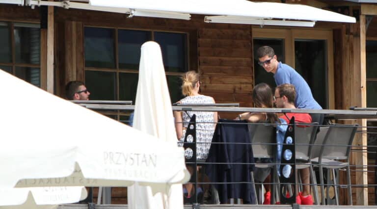 Robert Lewandowski z żoną w Olsztynie!