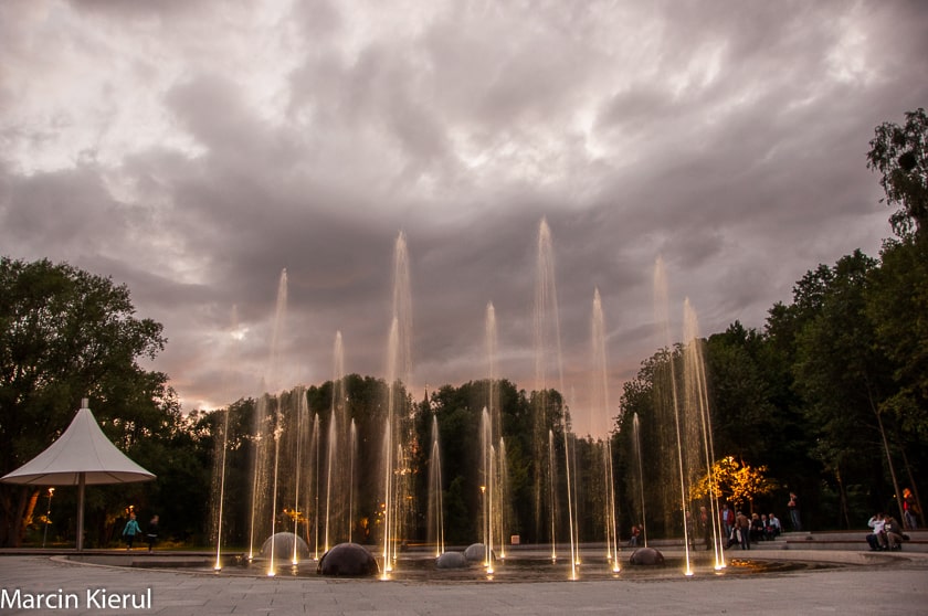 Zobacz nową fontannę w Parku Centralnym park Galerie, Olsztyn, Wiadomości
