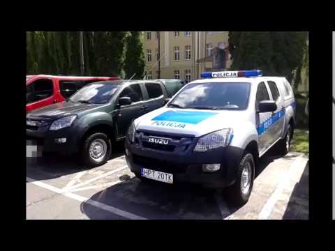 Nowe samochody policji Olsztyn, Wideo