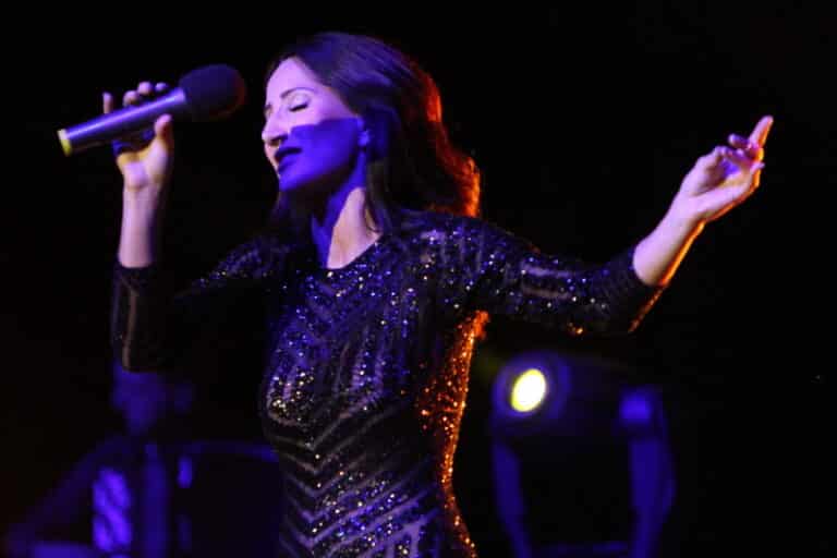 Justyna Steczkowska w olsztyńskim amfiteatrze