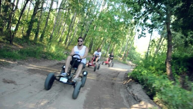 Gokarty napędzane siłą mięśni. Odwiedź Przystanek Dębowa