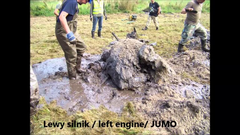 Pod Gierzwałdem odkrywcy znaleźli elementy niemieckiego Heinkla He-111