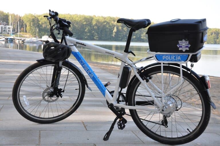 Elektryczne rowery pomogą w pracy policji