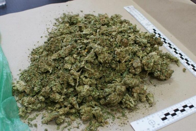 100 gramów marihuany znaleziono przy 21-latku. Grozi mu więzienie