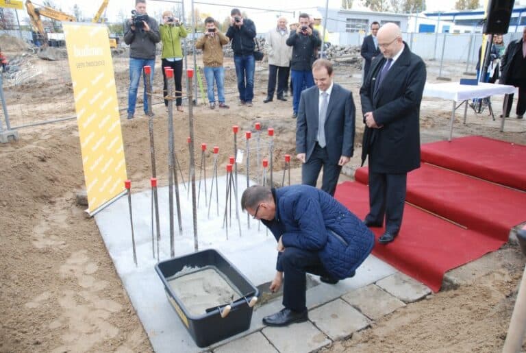 Wmurowano kamień węgielny pod zajezdnię tramwajową