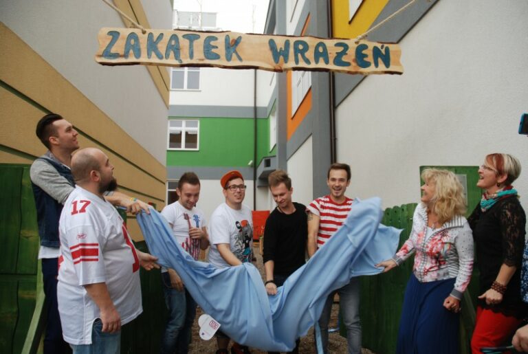 Sensoryczny plac zabaw otwarty w Olsztynie