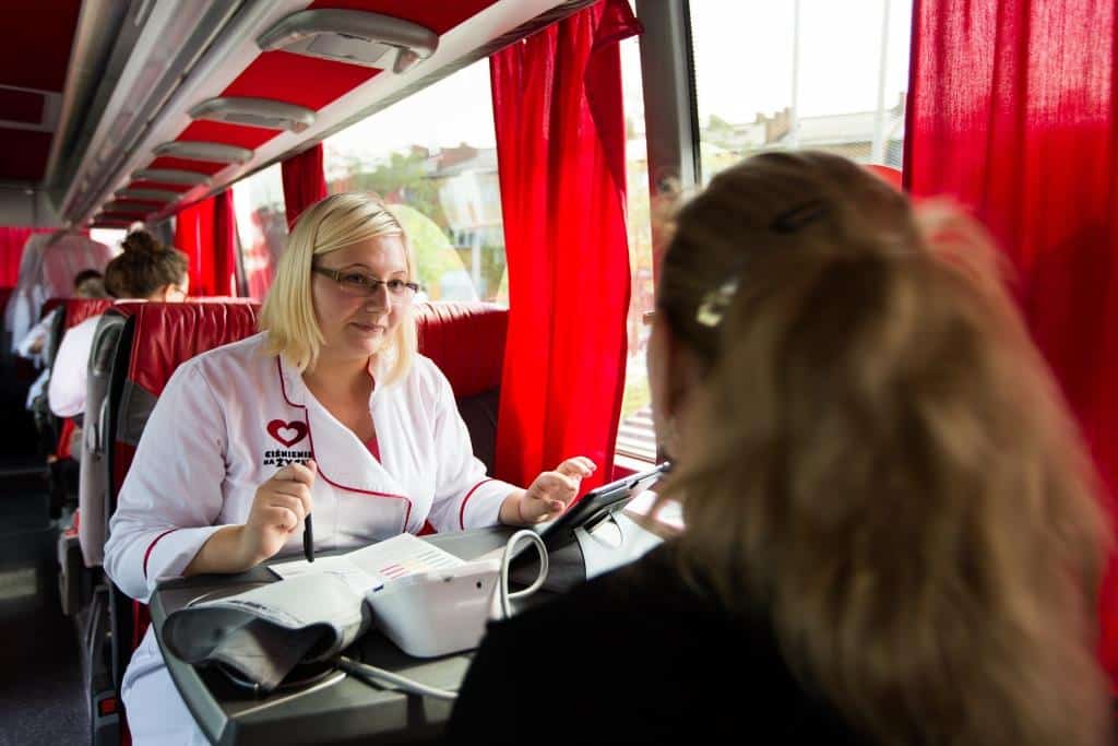 Ponad 600 olsztynian odwiedziło bus kampanii "Ciśnienie na życie" Wiadomości, Kraj, zemptypost, zPAP