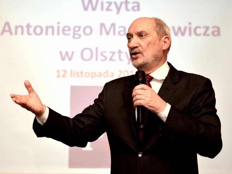 Antoni Macierewicz z wizytą w Olsztynie polityka Wiadomości, Olsztyn