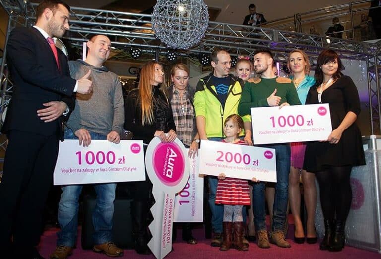 Mieszkanie dla pani Katarzyny. Wielki finał loterii Aura Centrum Olsztyna