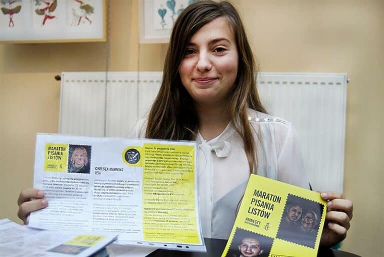 Pomóż więźniom sumienia – napisz list z Amnesty International