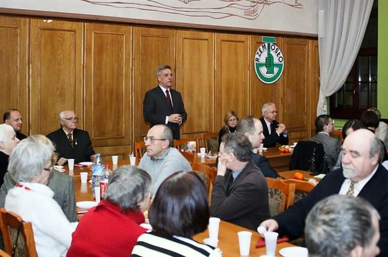 Olsztyńska prawica na noworocznym spotkaniu
