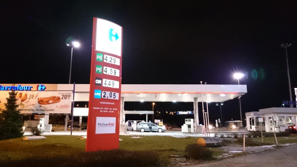 W Olsztynie za litr paliwa zapłacimy tylko 4,29 zł motoryzacja Olsztyn, Wiadomości