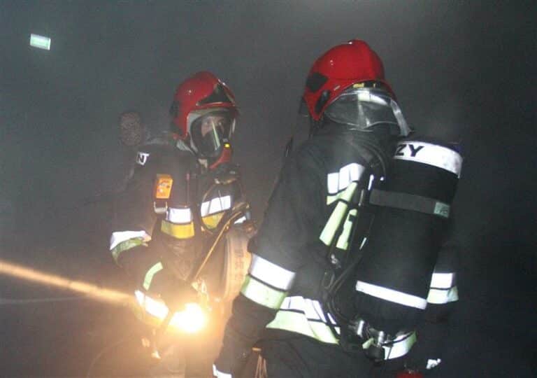 Okradł wóz strażacki, gdy gaszono pożar