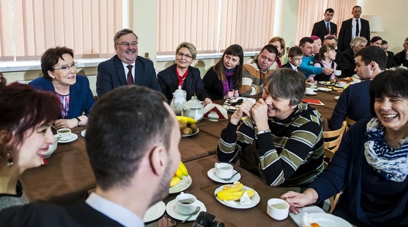 Premier Kopacz spotkała się z Polakami z Donbasu Wiadomości, Olsztyn
