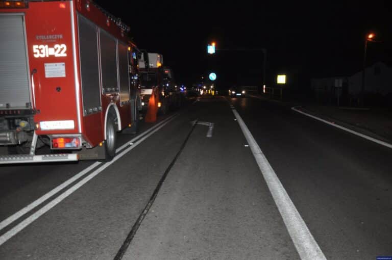 Wypadek na siódemce. Nie żyje 67-latek