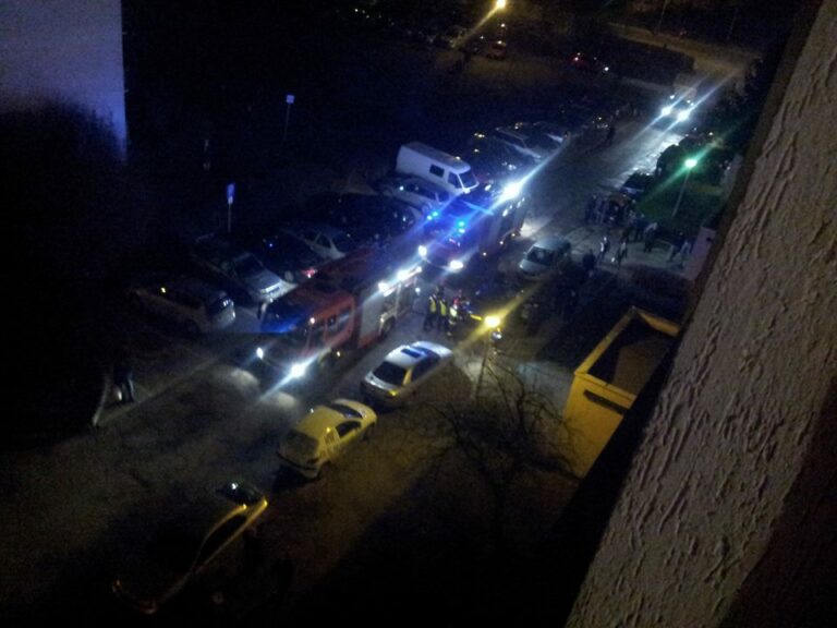 Pożar na Nag&oacute;rkach. Zapaliła się piwnica