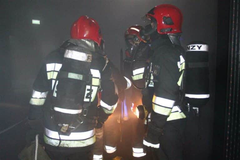 Starszy mężczyzna zginął w pożarze