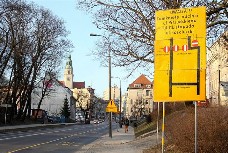 Ulice w centrum zamknięte. Mapa objazdów