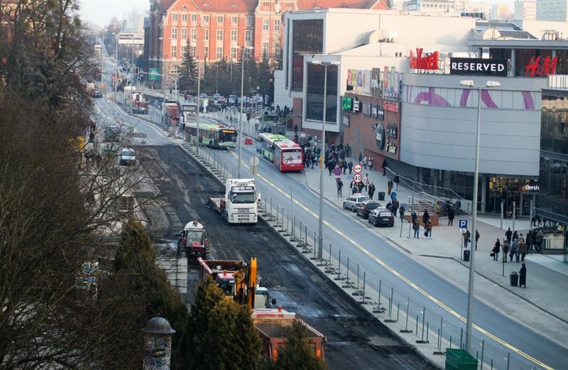 budowa linii tramwajowej centrum pilsudksiego