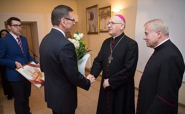 Abp Józef Górzyński obchodził swoje imieniny uwm Bartoszyce, zShowcase