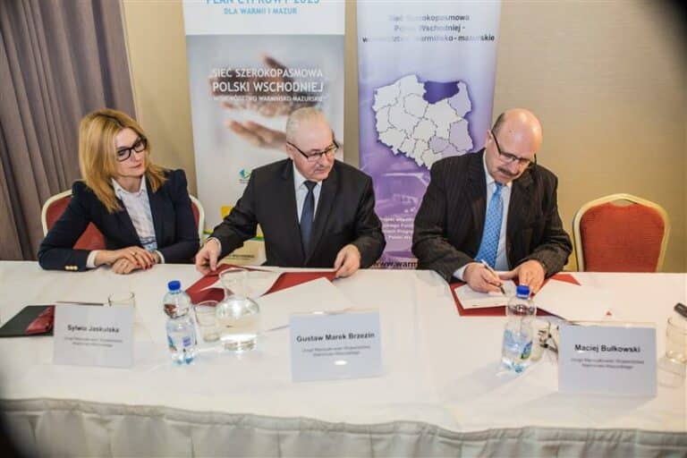 Sieć „ostatniej mili” – szybki Internet na Warmii i Mazurach