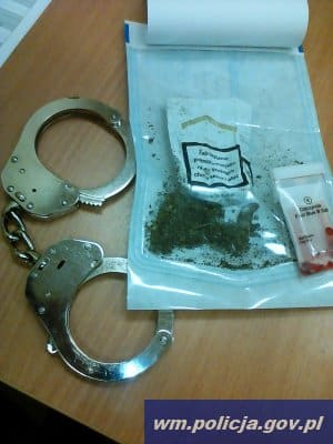 policja marihuana narkotyki